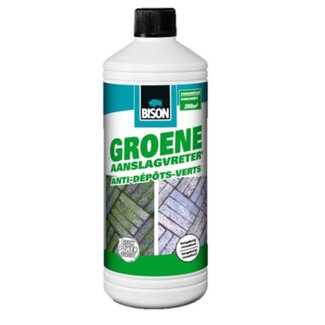 Bison Groene aanslagverwijderaar - gel - 1 liter - geschikt voor 200m²