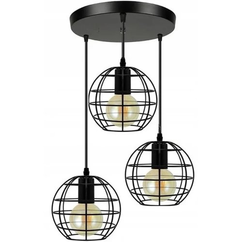 TooLight Odessa LED Plafondlamp - E27 - 60 Watt - 3 Lichtpunten - Zwart TooLight Odessa LED Plafondlamp - E27 - 60 Watt - 3 Lichtpunten - Zwart