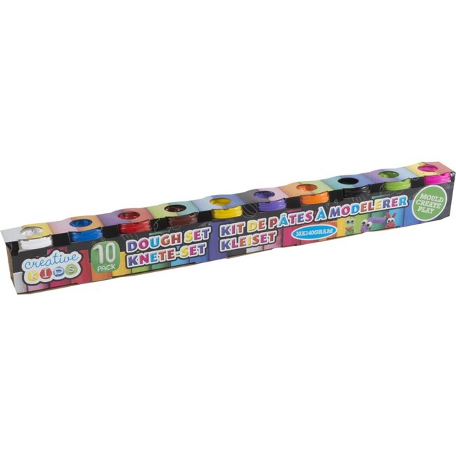 Lifetime Kleiset - 10 kleuren - Creatieve figuren - 140 gram - Eindeloos speelplezier