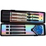 Masterdarts 3 Dartpijlen - 24 grams - Zwart/Blauw - Complete Set