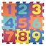 Lifetime Puzzelmat met cijfers - 18-delig - Zacht foam - 96x96 cm - Kleurrijk en veilig