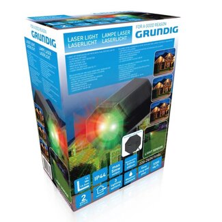 Grundig Glow Laser Light - Verstelbaar - 38 cm - 240 Volt