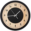 REA Houten Wandklok - Retro - Ø 40 cm - Mat Zwart REA Houten Wandklok - Retro - Ø 40 cm - Mat Zwart