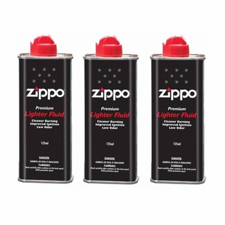 Zippo Originele Zippo Benzine Vloeistof - 125 ML - 3 stuks