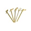 Lifetime Bamboespiesjes met knoop - 15 cm - 40 stuks - Voor barbecue en borrel