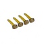 Dunlop Auto Luchtverfrisser - Vanille - 4 Stuks