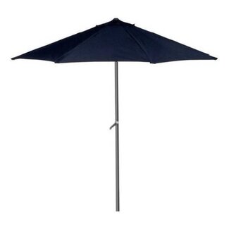 Lifetime Parasol Rond 300 cm. met Zwengel - Zwart