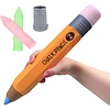 Eddy Toys Stoepkrijtjes Kleur + Potloodhouder en slijper (3 kleurig) Eddy Toys Stoepkrijtjes Kleur + Potloodhouder en slijper (3 kleurig)