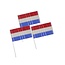 Lifetime Nederlandse Hand Vlaggen - 12 Stuks