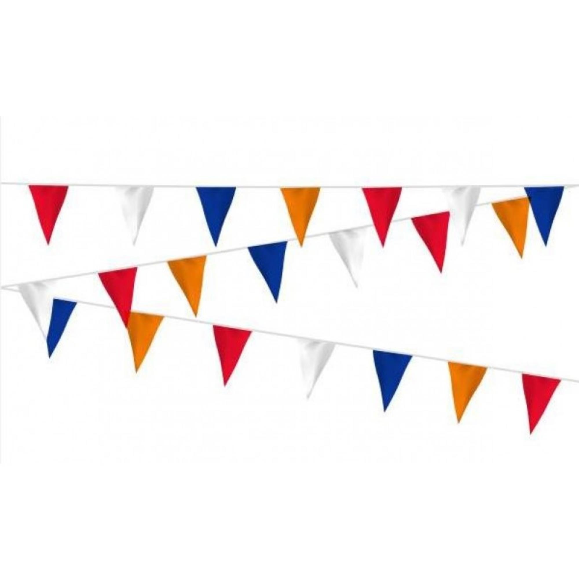 Ik zie je morgen drijvend Glans Lifetime Nederlands Vlaggenlijn Oranje/rood/wit/blauw 40 Meter kopen? -  2Cheap