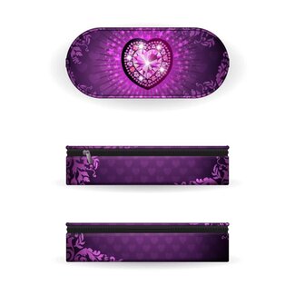 LED-etui - Hartvormig - Knipperend Licht - Inclusief Batterij - 10x23x5.5 cm