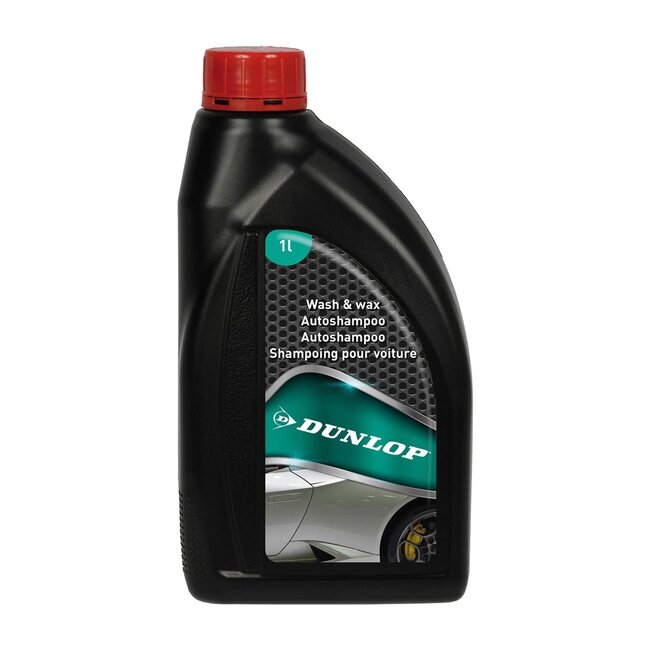 Dunlop Wash & Wax Autoshampoo - 1 liter