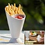 Lifetime Mini Friet - Snackhouder Puntzak model - 10 x 16.5 cm