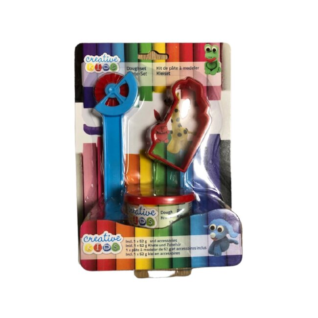 Creative Kids Kleiset - Zachte Klei - Multicolor - 4-delig - Voor Kinderen 3+
