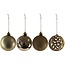 Lifetime Kerstballen set - 100 ballen - Plastic / Kunststof | Goud