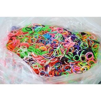 Lifetime Loom Bands - 1 Kilo Loom Elastiekjes voor Eindeloos Knutselplezier