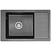 REA Sten Keukenspoelbak - Graniet - 48 x 79.5 x 20 cm - Zwart/Gespikkeld REA Sten Keukenspoelbak - Graniet - 48 x 79.5 x 20 cm - Zwart/Gespikkeld