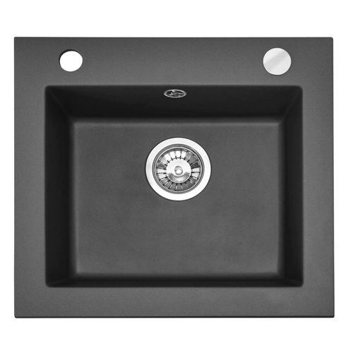 REA West Keukenspoelbak - Graniet - 44 x 48.5 x 17 cm - Metallic REA West Keukenspoelbak - Graniet - 44 x 48.5 x 17 cm - Metallic