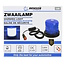 Benson Zwaailamp - LED - Blauw - 12 Volt met Schakelaar