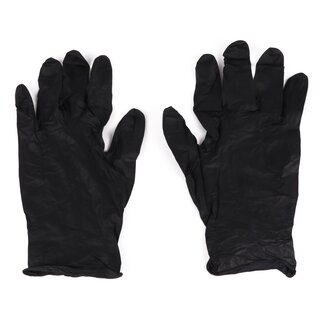 Benson Wegwerphandschoenen - Nitril - Medium - Poedervrij - Zwart - 100 stuks