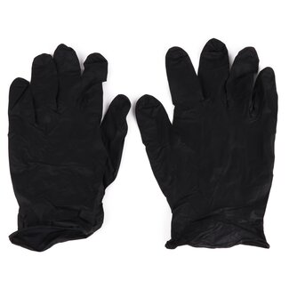 Benson Wegwerp Handschoenen - Nitril - Medium - L - 100 stuks - Zwart - Poedervrij - Wegwerphandschoenen