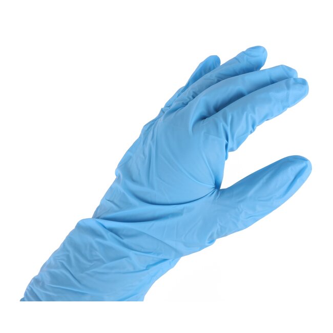 Benson Nitril wegwerphandschoenen - Large - Poedervrij - Blauw - 100 stuks