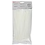 Hofftech Hersluitbare kabelbinders - 7.6 x 200 mm - wit - 50 stuks