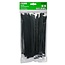 Hofftech Hersluitbare kabelbinders - 7.6 x 200 mm - zwart - 50 stuks
