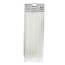 Hofftech Hersluitbare kabelbinders - 7.6 x 300 mm - wit - set van 50 stuks