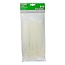 Hofftech Markeerbare kabelbinders - 4.8 x 190 mm - wit - set van 100 stuks
