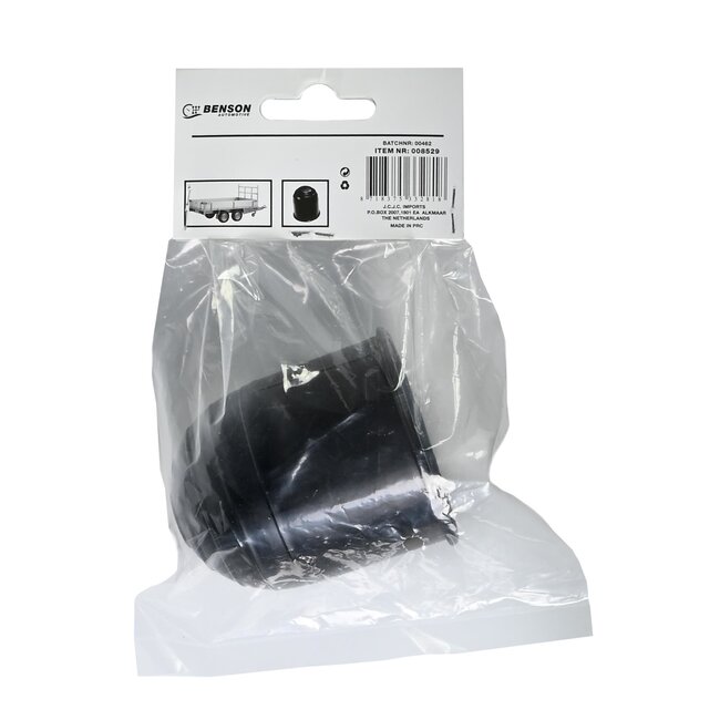 Benson Trekhaakdop - Kunststof - Zwart - Duurzaam - Per stuk