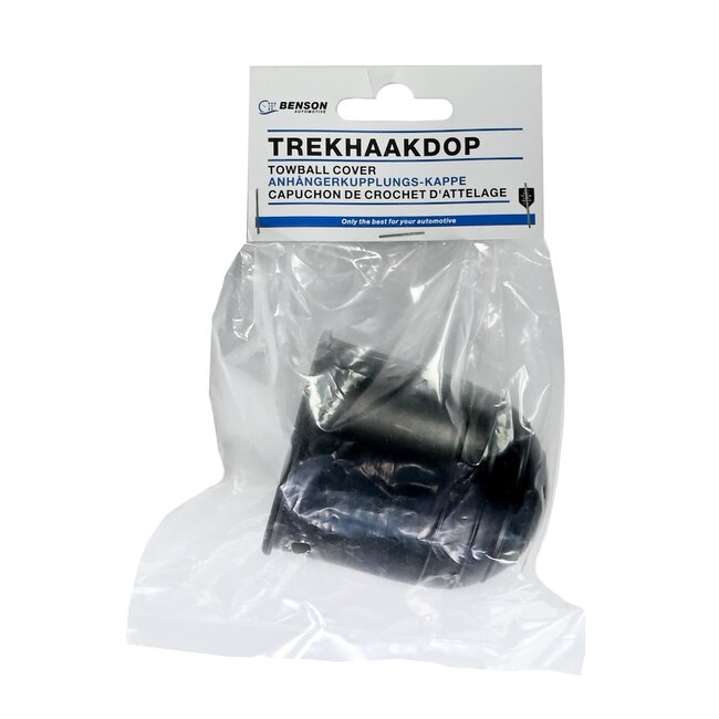 Benson Trekhaakdop - Kunststof - Zwart - Duurzaam - Per stuk