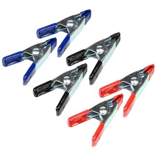 Benson Krachtige marktklemmen - 50 mm - set van 6 - diverse kleuren