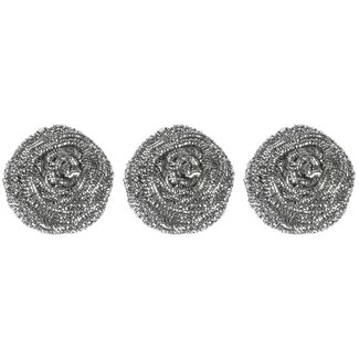 Benson RVS schuursponsen - krachtig - lichtgewicht - 15 gram - 3 stuks