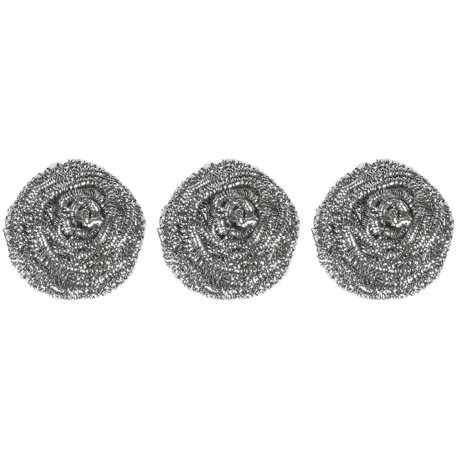 Benson RVS schuursponsen - krachtig - lichtgewicht - 15 gram - 3 stuks