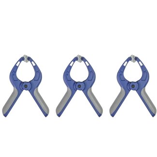 Benson Zeilklemmen - Krachtige veer - 75 mm - 3 stuks