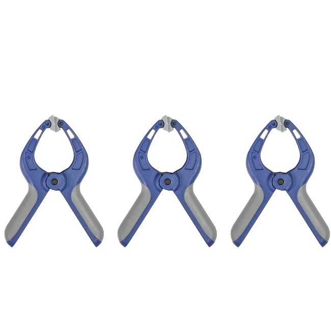 Benson Zeilklemmen - Krachtige veer - 75 mm - 3 stuks