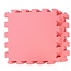 Benson Roze Puzzel Vloertegels Foam 30 x 30 cm - Puzzel Speelmat - 9 stuks