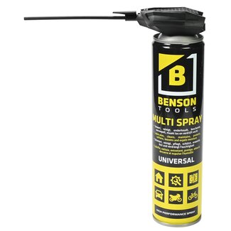 Benson Universele multi spray - 2-way spuitkop - 300 ml - siliconenvrij - roestbescherming
