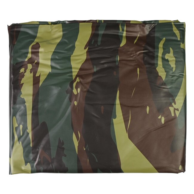 Benson Duurzame regenponcho - camouflage - PVC - 102 × 127 cm - voor kinderen en volwassenen
