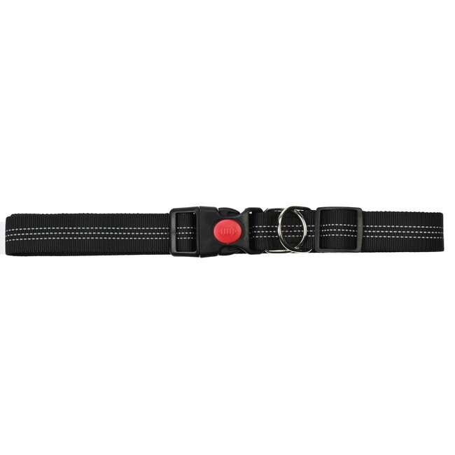 Benson Handsfree hondenriem - reflecterend - verstelbare tailleband - rood/zwart