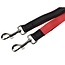 Benson Handsfree hondenriem - reflecterend - verstelbare tailleband - rood/zwart
