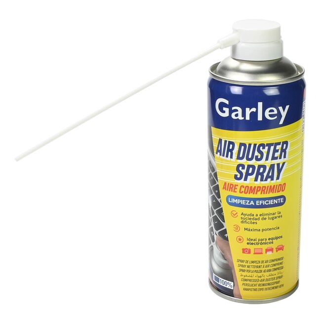 Benson Anti-stof spray - nauwkeurige reiniging - 400 ml - met verlengbuis en rietje