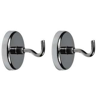 Benson Magneet met haak - ophanghaken - 36 mm - set van 2 - veelzijdig gebruik Benson Magneet met haak - ophanghaken - 36 mm - set van 2 - veelzijdig gebruik