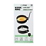 Benson Kookring set - Staal en PTFE - Ø10 cm - 2 stuks - Opvouwbare handgreep