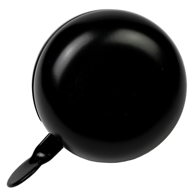 Benson Stijlvolle fietsbel - ding dong geluid - Ø 80 mm - mat zwart - eenvoudig te monteren