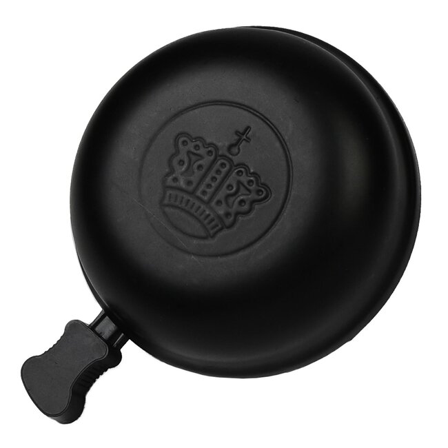 Benson Stijlvolle fietsbel - aluminium - mat zwart - Ø 54 mm - helder geluid