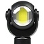 Benson Zaklamp met Draaikop - LED + COB - 3 Watt - 200 Lumen - Zwart