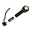 Benson Zaklamp met Draaikop - LED + COB - 3 Watt - 200 Lumen - Zwart