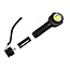 Benson Zaklamp met draaikop - LED + COB - 3 Watt - 200 lumen - zwart